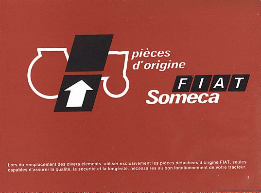 Cinquième page du Notice entretien SOMECA 466-566