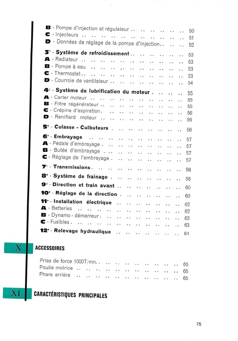 Quatrième page du Guide entretien Someca 612