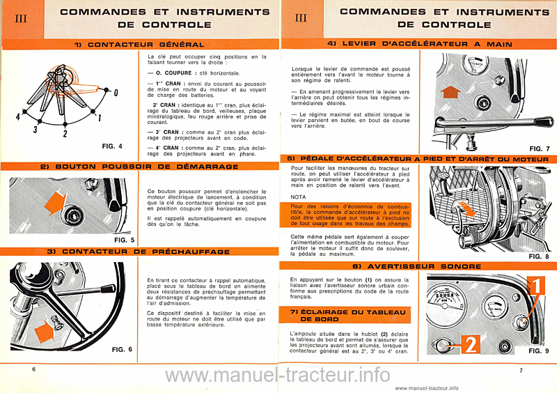 Cinquième page du Guide entretien SOMECA 615