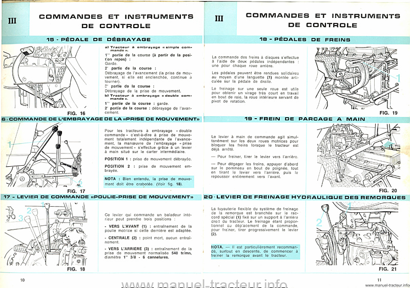 Sixième page du Guide entretien SOMECA 650