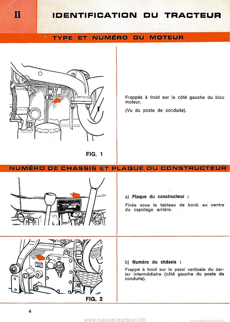 Cinquième page du Guide entretien Someca 750 TD