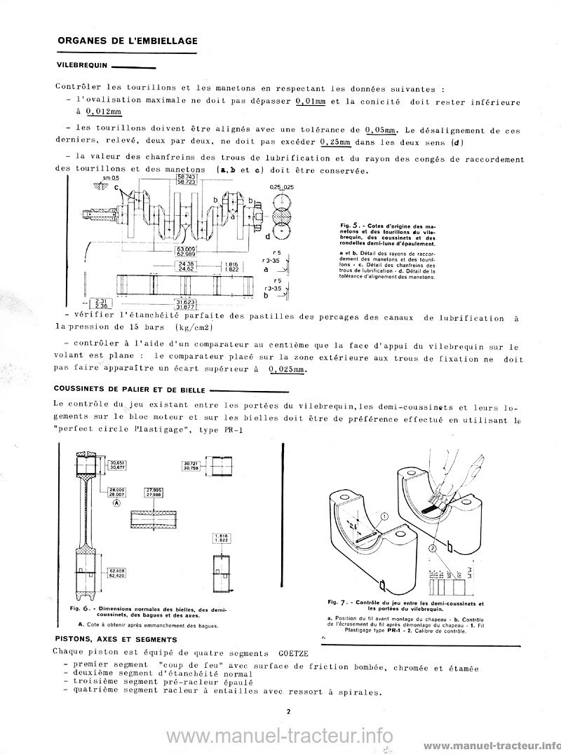 Quatrième page du Guide réparation SOMECA 315 415