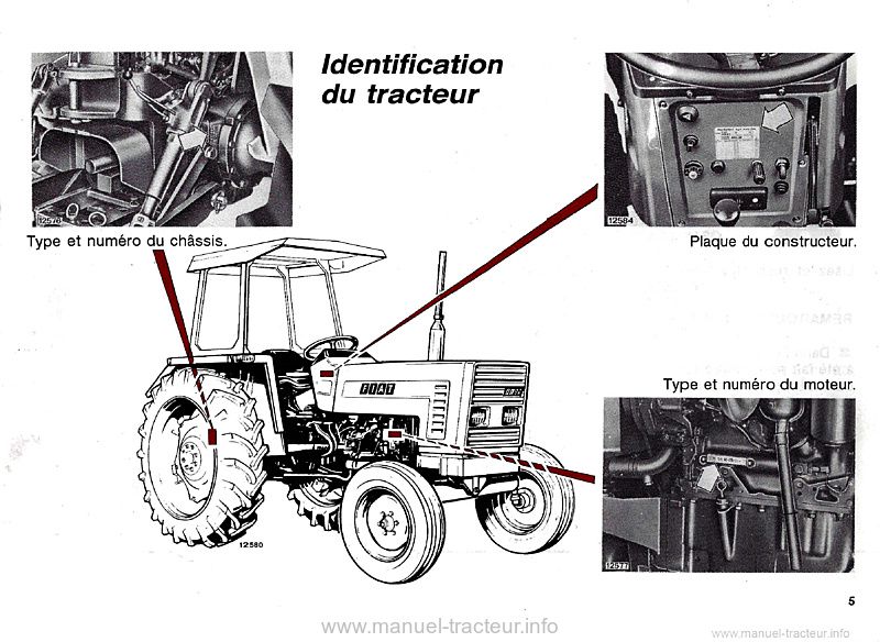 Troisième page du Notice entretien Fiat 446 