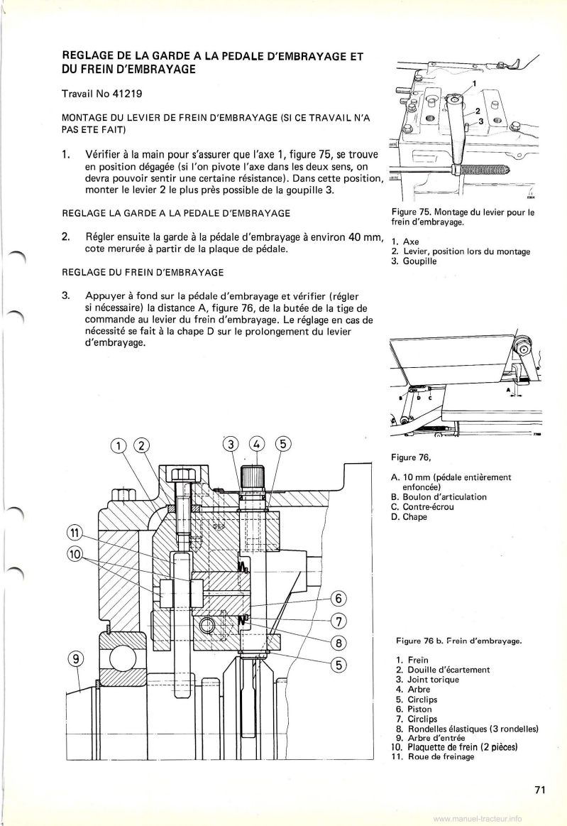 Huitième page du Manuel atelier Volvo T800A T810 T814 