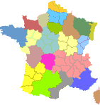 Carte de France des vendeurs de pièces détachées 