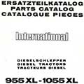 Catalogue de pièces détachées tracteur IH 955XL 1055XL