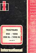 livret d'entretien tracteur international 956 1056 XL