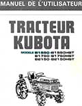 Revue technique et Manuel utilisateur tracteurs Kubota B1550 B1750 B2150 HST
