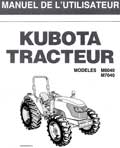 Manuel Utilisateur tracteur Kubota M6040 M7040