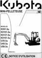 Notice utilisation Kubota KX91-3a KX101-3a KX121-3a KX161-3a U35-3a U45-3a U50-3a