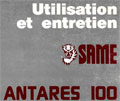 Livret entretien tracteur Same antares 100