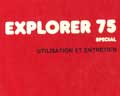 Livret utilisation et entretien Same Explorer 75 spécial
