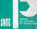 Manuel réparation et de contrôle du tracteur Same Minitauro 50