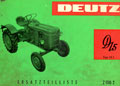Catalogue pièces détachées tracteur Deutz D15