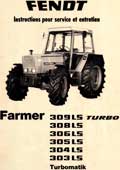 Manuel instructions FENDT FARMER 303LS 304LS 305LS 306LS 308LS 309LS