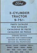 catalogue de pièces détachées tracteur ford 2600 3600 4100 4600 231 233 333 335 420 515 531 532 535