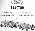 catalogue de pièces détachées tracteur ford dexta 2000, super dexta 3000, major 4000, super major 5000