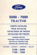 Catalogue de pièces détachées tracteur ford 5000 7000 5100 5200 7100 7200