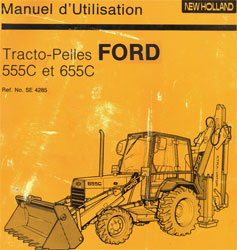 Manuel utilisation FORD New Holland 555c 655c