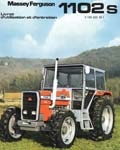 Livret entretien et utilisation tracteur Massey Ferguson MF 1102 s