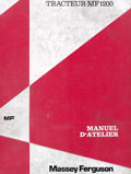 Manuel atelier tracteur Massey Ferguson MF 1200