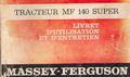 Première page du