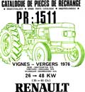 Catalogue de pièces détachées Renault 50s 60s 70s 80s 90s 460s 480s 490s