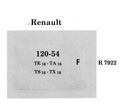 Livret d'entretien et d'utilisation pour les tracteur Renault 120-54 TE16 TA16 TS16 TX16