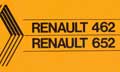 guide entretien tracteur Renault 462 type 