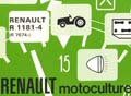 guide entretien Renault tracteur 1181.4 type 7674