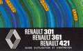 guide entretien tracteur Renault 301, 361 et 421