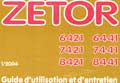 Guide entretien Zetor Z 6421 6441 7421 7441 8421 8441