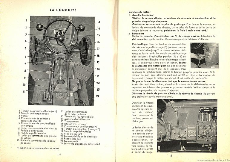 Quatrième page du Manuel instructions DEUTZ D 30s