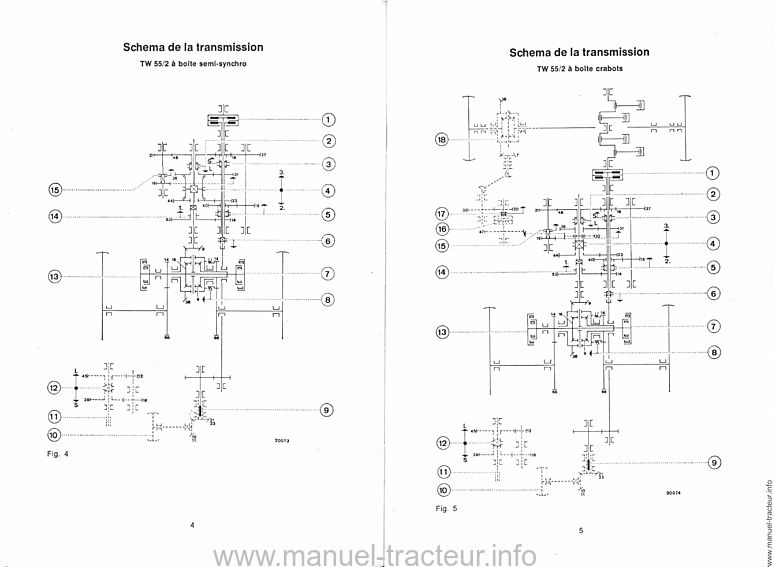 Quatrième page du Manuel Instruction DEUTZ D 7006