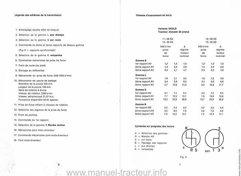 Cinquième page du Manuel Instruction DEUTZ D 7006