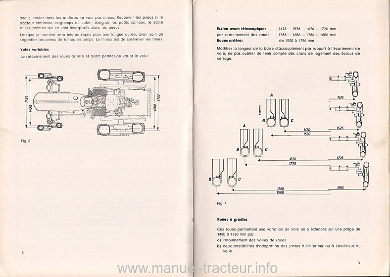 Sixième page du Manuel instructions DEUTZ D 55