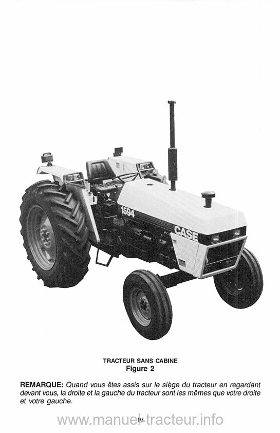 Dernière page de l'aperçu du Manuel d'utilisation tracteur CASE 1594