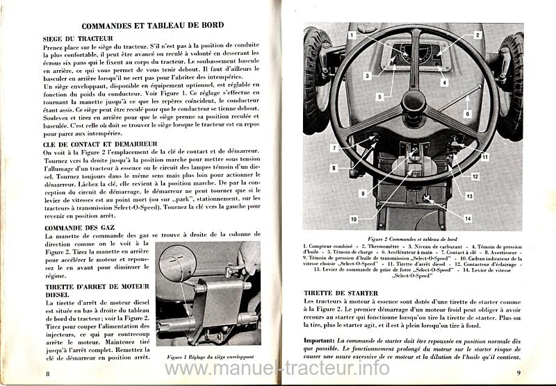Dernière page de l'aperçu du Manuel d'entretien des tracteurs Ford MAJOR 4000 et SUPER MAJOR 5000