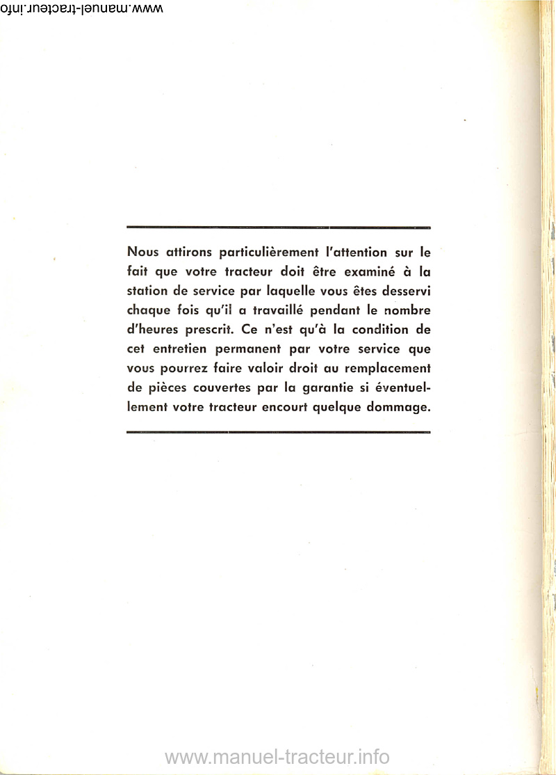 Page 1 du sommaire - Manuel d'instructions pour service et entretien Fendt Farmer 2S 3S 4S
