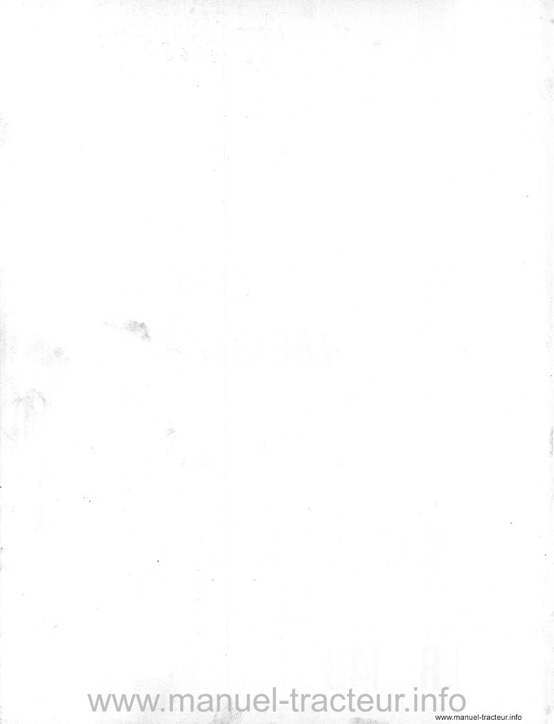 Page 2 du manuel d'atelier - Manuel de réparation M.R. 143 pour les tracteurs R 7281 et R 7261