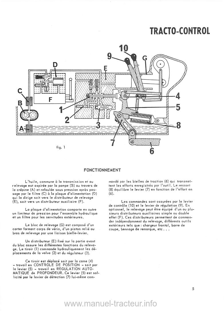 Dernière page de l'aperçu du Manuel de réparation Tracto-Control MR 132