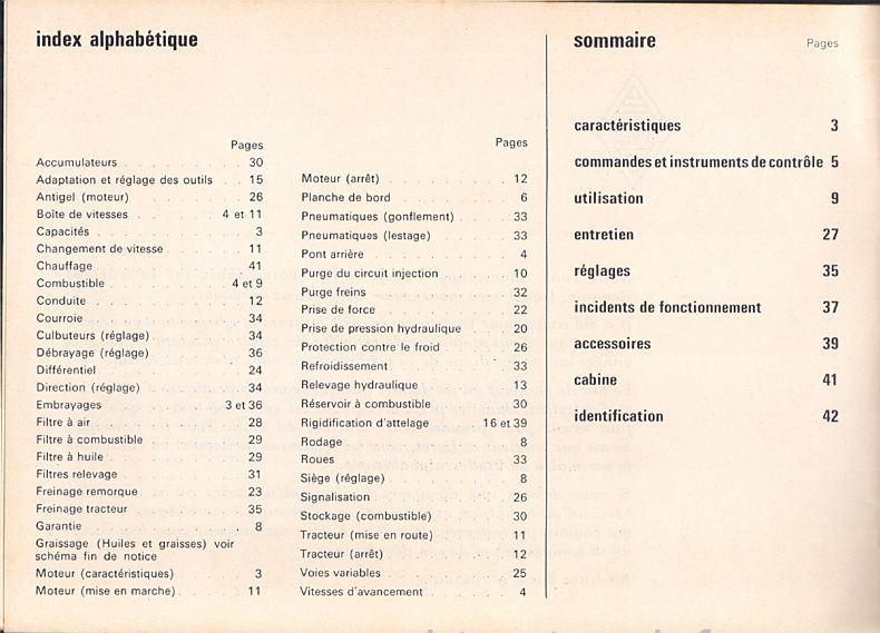 Page 2 du manuel d'atelier - Guide d'utilisation et d'entretien pour le RENAULT 96