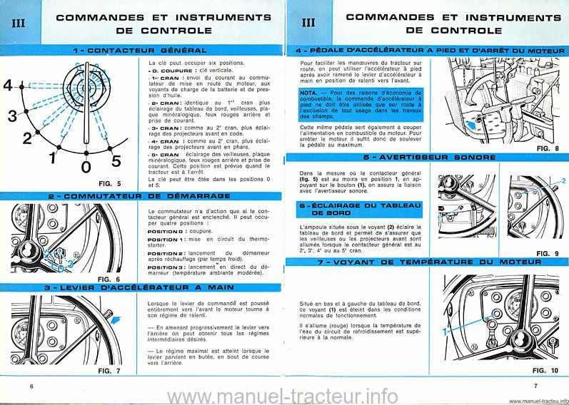 Cinquième page du Guide entretien SOMECA 350