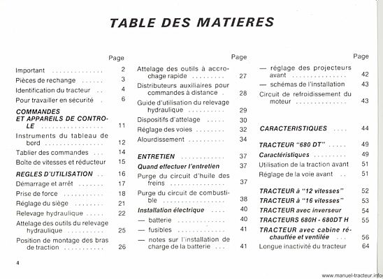 Dernière page de l'aperçu du Notice d'entretien Someca 680