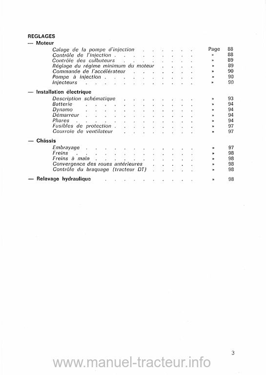 Dernière page de l'aperçu du Notice d'emploi et d'entretien tracteurs Landini R 8000 special