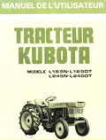 Manuel utilisateur Kubota L185N L185DT L245N L245DT