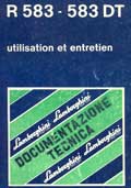 Notice d'utilisation et d'entretien Lamborghini R583 DT