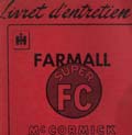 Livret entretien farmall super fc