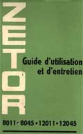 Guide entretien 8011 8045 12011 12045